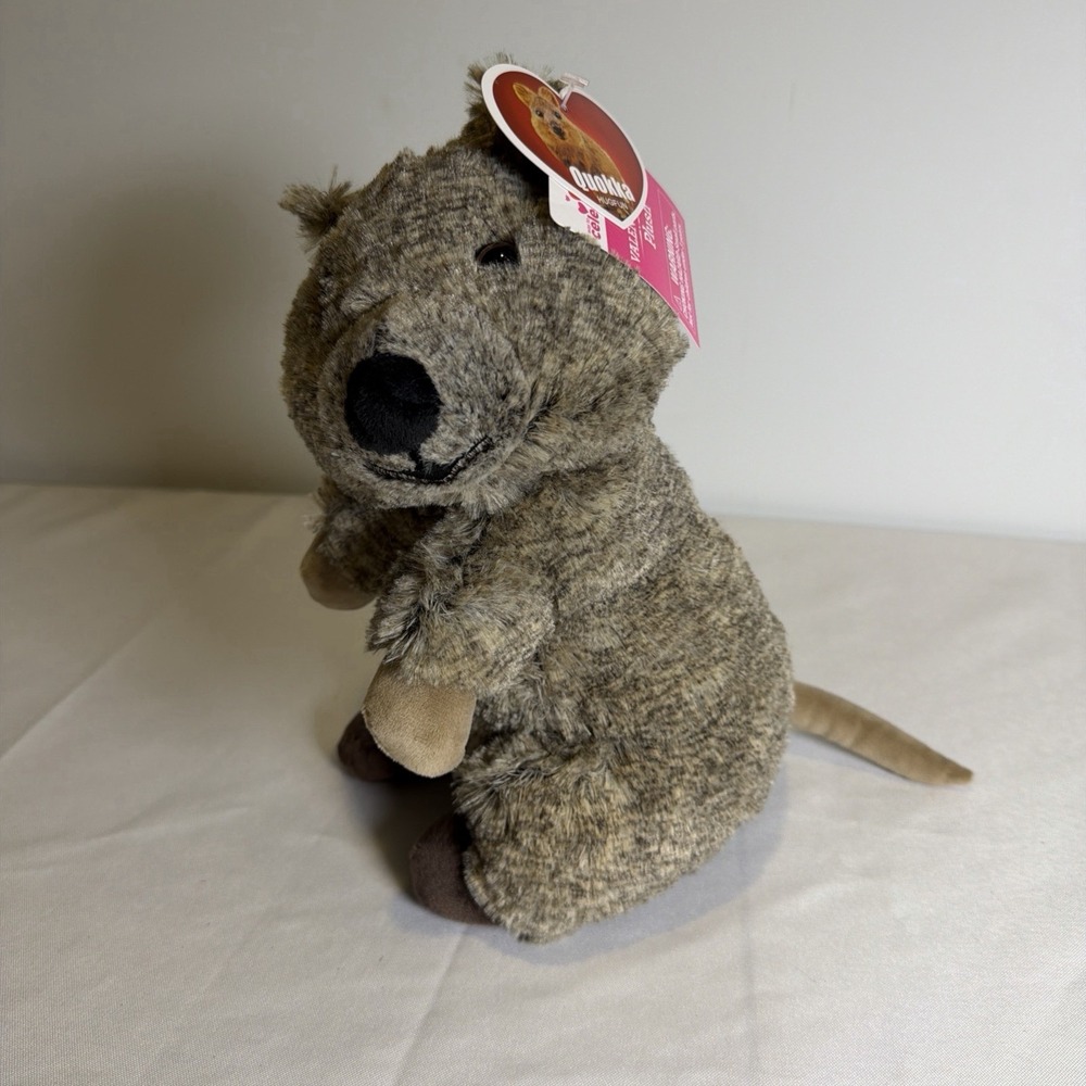 HUGFUN Quokka Plush Stuffed Animal 11" Valentine's Love Cute Kawaii NWT